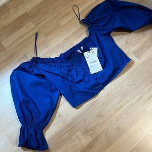 NWT zara crop top